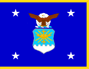 [Secretary of the Air Force flag]